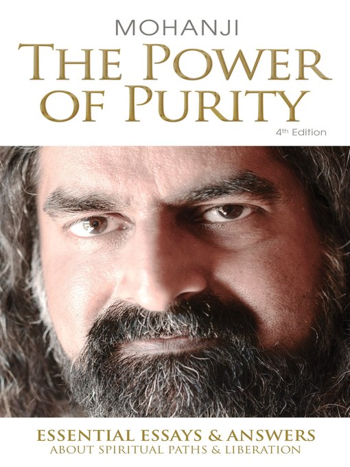 Title details for The Power of Purity by Mohanji - Available